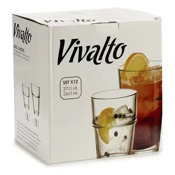 Set of glasses Vivalto (12 Pieces)
Set of glasses Vivalto (12 Pieces)