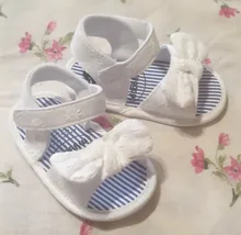 Pudcoco chico sandalias de bebé niñas verano banda arco nudo plano con 0-18 meses los niños lindo Bowknot zapatos de princesa zapatos