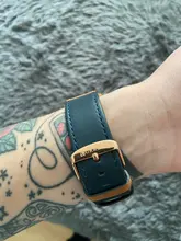 CURREN-Reloj deportivo para hombre, pulsera de cuero, deportivos, de piel militar, esfera de segundos/minutos, masculino