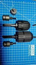 Adaptador de cambio rápido de rosca de 1/2 -20UNF / 3/8  - 24UNF para conversión de llave de impacto SDS-Plus / Hex / Adaptador hembra cuadrado de enchufe