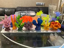 Aquarium-Decoration Fish-Aquatic-Ornament Fish-Tank-Landscape Resin Coral Cute 1pc Colorful