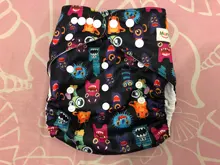 Bebé pañal de tela reutilizable 2020 impreso ajustable de pañal de tela cubierta PUL a prueba de agua pañales de bebé, un tamaño couche lavable bebe