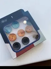 MOGII, lindas chinchetas decorativas de madera, mapa de papel, tablero de corcho, alfileres de empuje, suministros para oficina y escuela