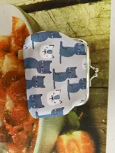 Monedero de gato de dibujos animados para mujer, mini carteras de mujer, bolso de mano, monedero con cerrojo, monedero