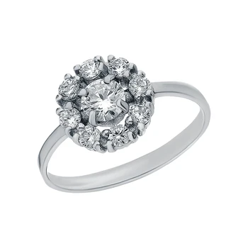 Silver ring with cubic zirconia sunlight sample 925
Silver ring with cubic zirconia sunlight sample 925