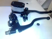 CVO GN125 de la motocicleta Universal Negro palanca de embrague cilindro maestro de freno de la motocicleta cilindro maestro de freno hidráulico de acceso