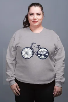 Angemiel Wear Bicycle Tekerinde Compass Mountain Gray Female Sweatshirt
Angemiel Wear Bicycle Tekerinde Compass Mountain Gray Female Sweatshirt