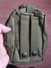 Riñonera táctica militar 1000D para exteriores, herramienta EDC Molle multifuncional con cremallera, accesorio duradero