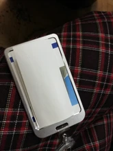 Portatarjetas de aleación de aluminio de alta calidad, funda para tarjeta de identificación, trabajo de Metal, identificación, 1 Uds.