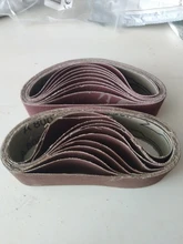 Sanding-Belts Sander-Power Abrasive for Rotary-Tools 30x330mm 10pcs 240/800-Grit