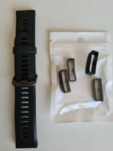 Soporte de sujeción de bucle de seguridad, 20mm, 22mm, 26mm, anillo suave de silicona, banda de repuesto para Fenix 5, 5X, 5S, 6X, 6Pro