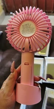 Handheld Fan Desktop Cooling Battery-Operated Mini Outdoor Rechargeable Travel Home