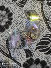 Llavero con forma de taza para niña, colgante de llavero para todo tipo de frutas, jugos, bebidas, Coche