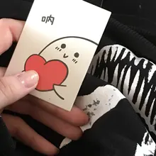 Oversize Sweatshirt Hoodie Hooded-Aesthetic Harajuku Loose-Print Winter Gothic Ladies