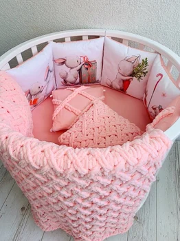 Комплект в круглую/овальную кроватку "Пуффи" Комплекты в круглую/овальную кроватку 
Комплект в круглую/овальную кроватку "Пуффи" Комплекты в круглую/овальную кроватку