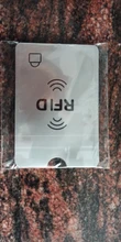 10 unids/lote Anti robo el banco de Protector de la tarjeta de crédito NFC RFID bloqueo cartera mujer tarjeta titular cartera cubierta de papel de aluminio de caja de tarjeta de negocio