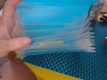 Bolsa de plástico para documentos, de color caramelo carpeta de documentos, carpeta para facturas de tamaño pequeño 17,8x11,5x2,5 cm, 1 unidad