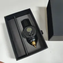 Mini fuente de alimentación inalámbrica para tatuaje, conector RCA para máquina rotativa de pluma