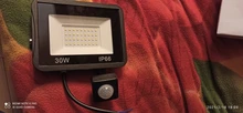 LED Floodlight Outdoor-Lamp Motion-Sensor Waterproof IP66 100W 220V 50W White 20W Black
