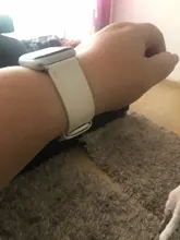 Reloj inteligente Apple Watch banda SERIE DE gomillas 6 iPhone 5 4 3 2 1 correa de cuero de 44mm, 42mm, 38mm 40mm