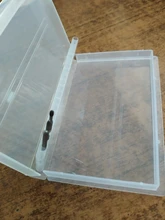 Caja de almacenamiento clara para broca de taladro eléctrico, soporte de limas rotativas, accesorio herramienta de exhibición de uñas, 10/20/30 ranuras