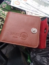 Cartera de piel sintética multifuncional para hombre, cartera masculina de diseño corto con broche, monedero, tarjetero, novedad de 2021