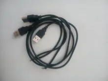 Cable USB de 50CM y 100CM conector para línea de LED, 2 pines, Conector de Cable de conexión de alimentación para cinta de LED DC5V de Color único