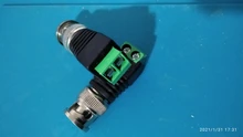 Cable Coaxial para cámara CCTV, conector BNC macho Balun de vídeo, transceptor, accesorios de vigilancia, CAT5, 2 unids/lote