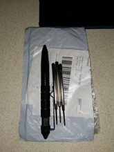 ZK20-pluma táctica de defensa antideslizante de aluminio, Kit de supervivencia con interruptor de vidrio de acero, portátil, de alta calidad