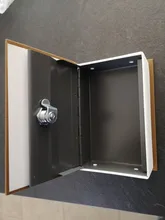 Caja de seguridad para dinero en efectivo, alcancía, libro secreto para moneda, almacenamiento de seguridad oculto, cajas para joyería, casillero con contraseña digital
