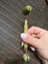 Herramienta para un levantamiento de rostro masajeador de cuarzo rosa de adelgazamiento Natural Jade rodillo masajeador Facial piedra masaje piel belleza conjunto de caja