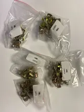 50Pcs 5/6/7/8/9mm Spring Clip Fuel Line Hose Water Pipe Air Tube Clamps Fastener