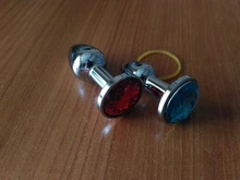 Tapón Anal de acero inoxidable para hombres y mujeres, Juguetes sexuales, tapón trasero, joyería de cristal, entrenador, consolador Anal, tienda sexual para adultos