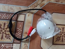 Micrófono de monitoreo de Audio de alta calidad, micrófono de pastilla de sonido para videovigilancia, cámara IP de seguridad, preamplificador incorporado, voz con cable