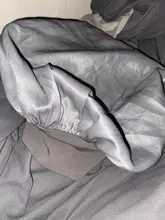 Gorro de descanso de satén para mujer, gorro de dormir liso, para el cuidado del cabello, Unisex