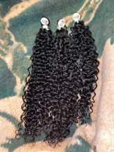 Pelo Rizado sintético para mujer, 9 mechones, 60cm, 65cm, 70cm, Pelo Rizado Afro, 300g, color marrón claro, Pelo Rizado resistente al calor