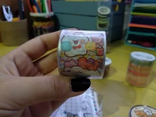 Kawaii Sweet Warehouse-Cinta adhesiva decorativa, pegatina de colección de recortes, papelería japonesa