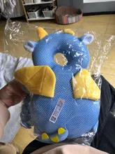 Almohada de protección para la cabeza de bebés, almohada de dibujos animados anticaída de algodón suave PP, cojín protector para niños pequeños, cuidado seguro para bebés