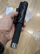 Funda Universal de bastón de rotación de 360 grados, funda de soporte negro, Kit de supervivencia de seguridad para exteriores, herramienta EDC, nuevo