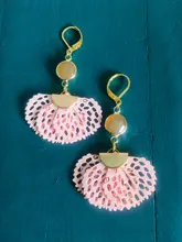 10 Uds de flores de terciopelo con borlas Floral encantos colgantes 25x45mm con agujero de 10 colores para pendientes collar DIY piezas de joyería