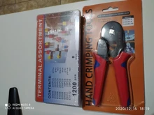 Pliers-Tools-Set Terminal Electrical-Pliers Crimping-Tools HSC8 1200pcs Mini