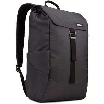 

Thule lithos black - 16l laptop backpack up to 13.3 '/33.7cm-quick access pocket-Expandable volume