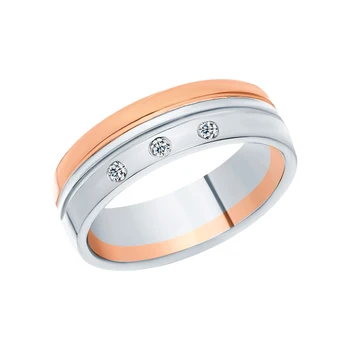 Gold ring with diamonds sunlight sample 585
Gold ring with diamonds sunlight sample 585