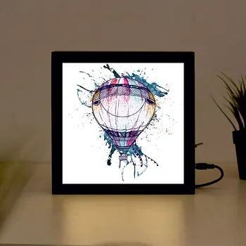 Colorful Hot Air Ballon Handcrafted Wooden Light Box Sign for Home, Restaurant, Coffee Shop Business Signage
Colorful Hot Air Ballon Handcrafted Wooden Light Box Sign for Home, Restaurant, Coffee Shop Business Signage