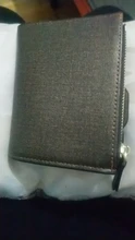 Cartera con monedero para hombre, cartera con bolsa con cierre monederos pequeños, monedero Delgado, Cartera de hombre