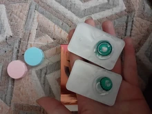 Lentillas de colores verdes para fiestas de Halloween, lentes de contacto de ojos coloridas para Cosplay