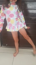 Conjunto de traje de baño de flamenco para niña, conjunto de 2 piezas de protección solar, conjunto de protección contra sarpullido, playera de manga larga para niña 2020