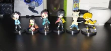 6 unids/set Anime demonio asesino Kimetsu No Yaiba figura Q Posket Kamado Tanjirou Kamado Nezuko Agatsuma juguetes 6cm