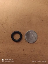 Nitrile Rubber Sealing-Washer NBR Oil-Resist Black Automobile Round OD CS 3mm 10pcs 10mm--80mm