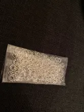 Anillos abiertos de Metal de 4/6/8mm, conectores de anillos partidos para fabricación de joyas